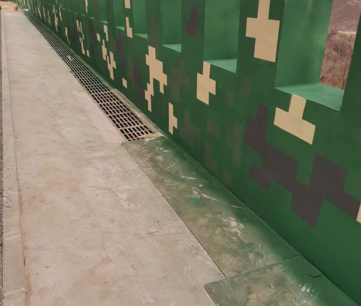 沙坪坝围墙迷彩喷涂,数迷彩漆